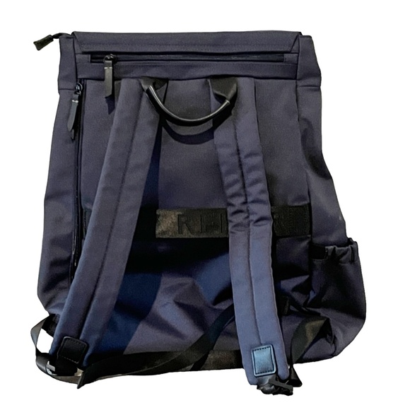 Bugatti Reborn Navy Blue Lightweight Multi-Pocket Lined Book Bag Backpack - Picture 15 of 16